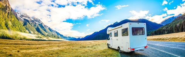 Free campervan in New Zealand