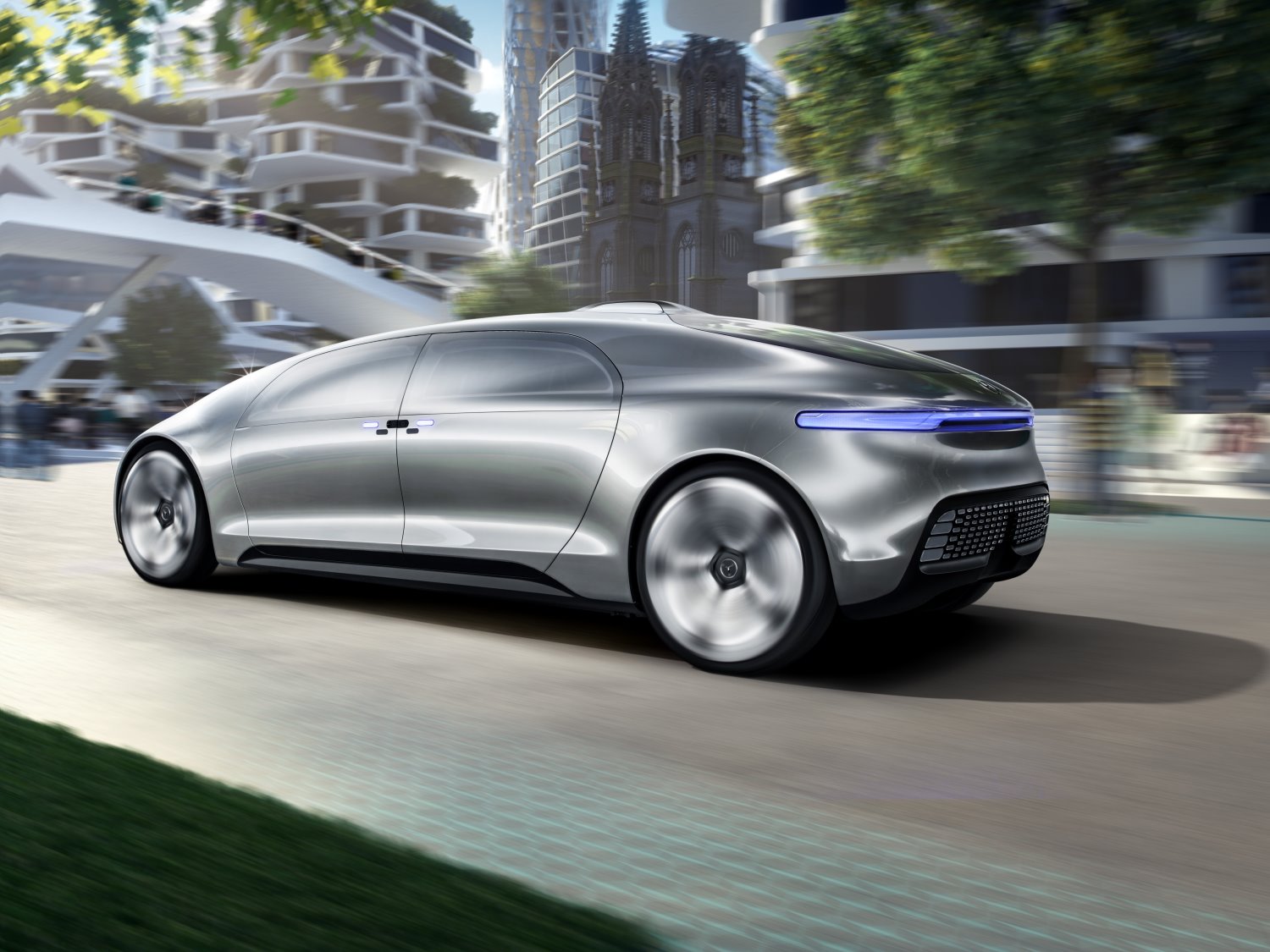 The Mercedes-Benz F 015 Luxury in Motion