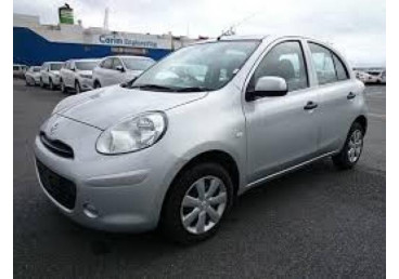 5 Doors Japanese Hatchback, typically Honda Fit, / Nissan March / Mitsubishi Colt. Auto transmission and Petrol