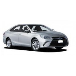The Toyota Camry is the perfect choice for travelers requiring a late model, roomy rental car. With enough room for 5 adults, 3 large and 2 small suitcases, this vehicle is an ideal choice for two couples travelling together, or a large family group